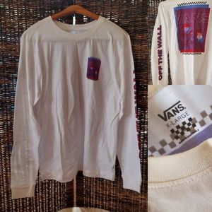 Vans ■□■Flora Doubler Boyfriend Tee Long Sleeve□■